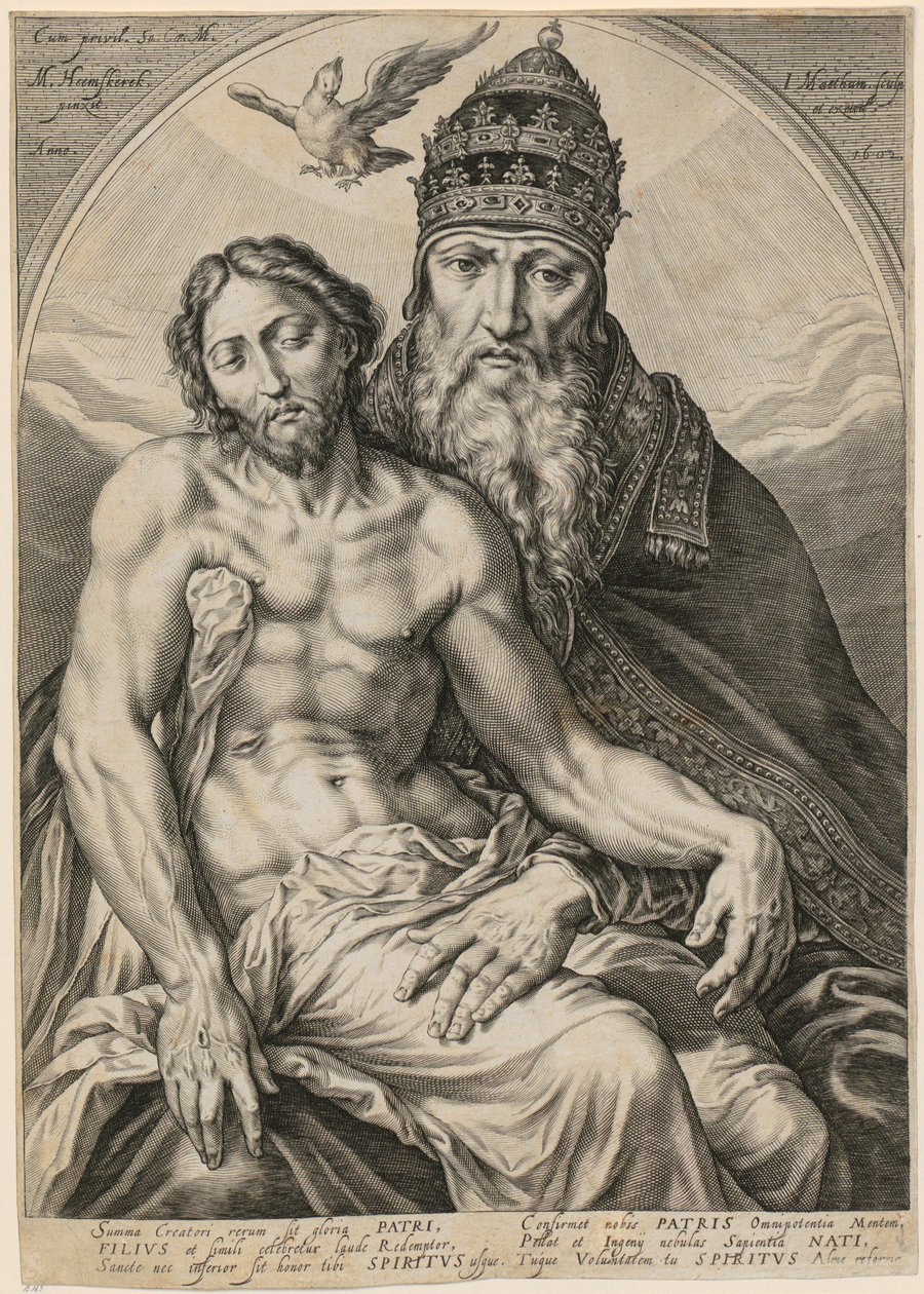 Trójca Święta autorstwa Jacob Matham