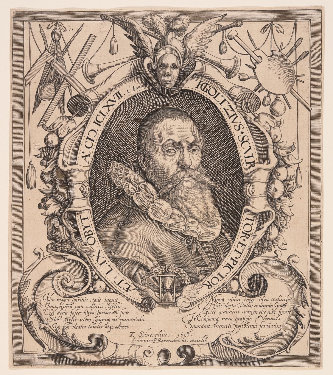 Hendrick Goltzius autorstwa Jacob Matham