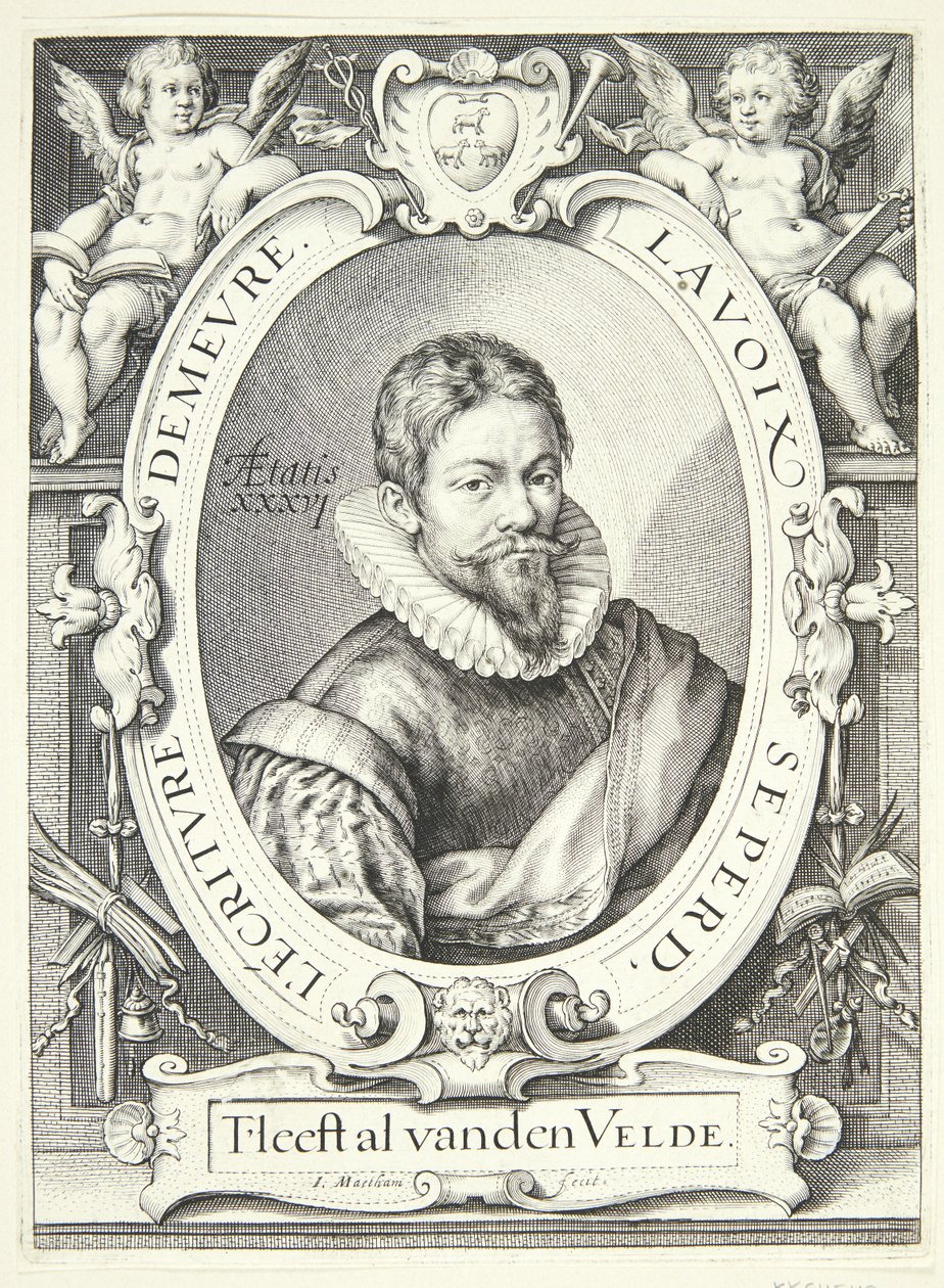 Jan van de Velde Starszy autorstwa Jacob Matham