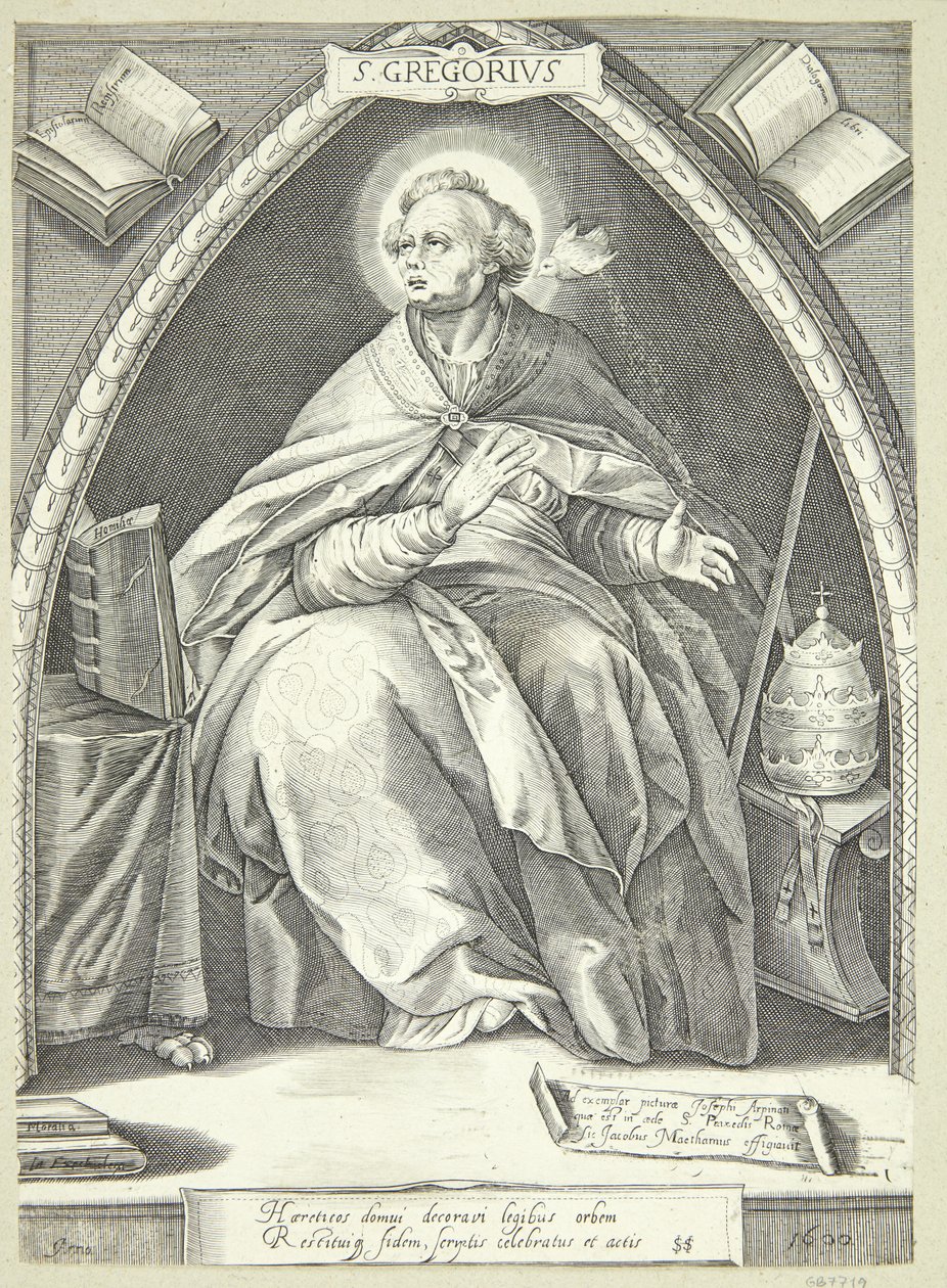 Ojcowie Kościoła autorstwa Jacob Matham