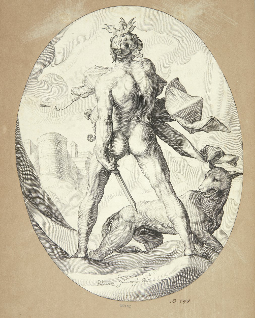 Mars autorstwa Jacob Matham