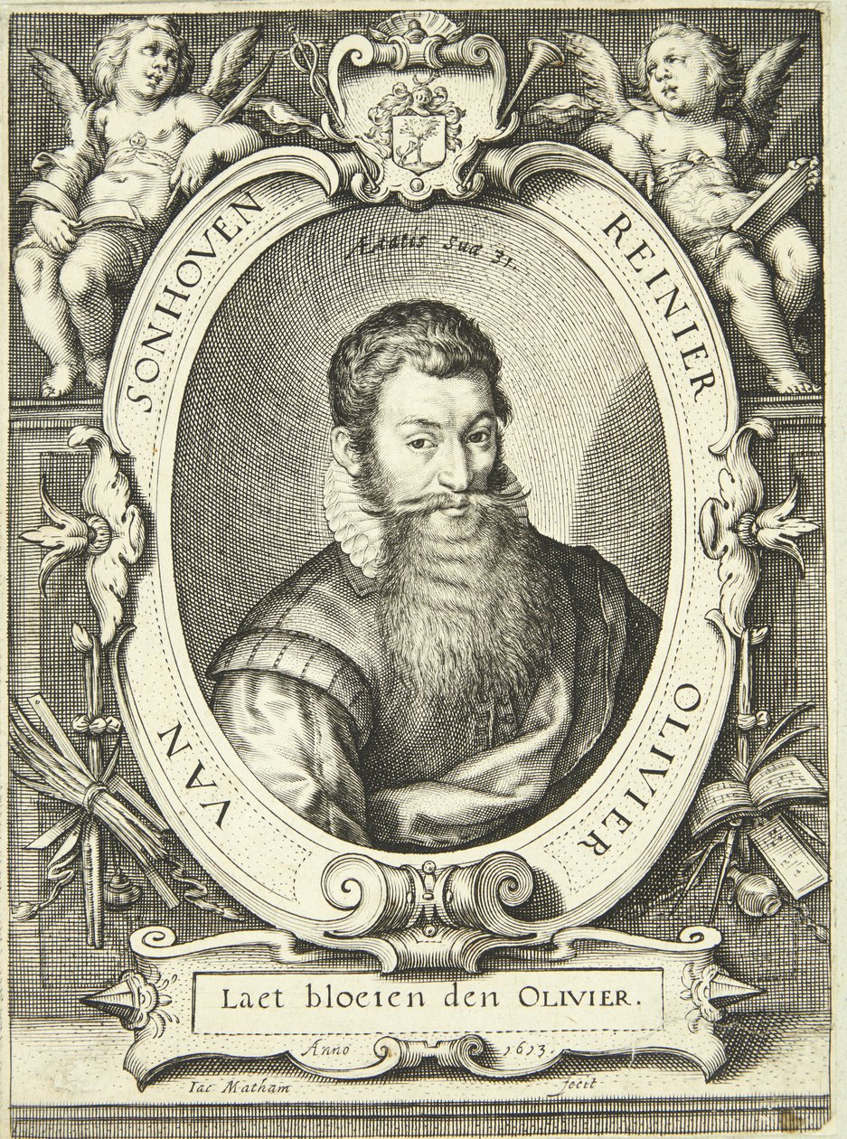 Portret Reiniera Oliviera van Sonhoven autorstwa Jacob Matham