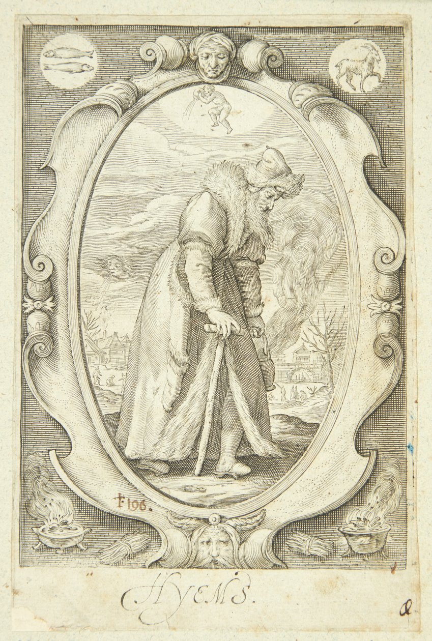 Zima autorstwa Jacob Matham