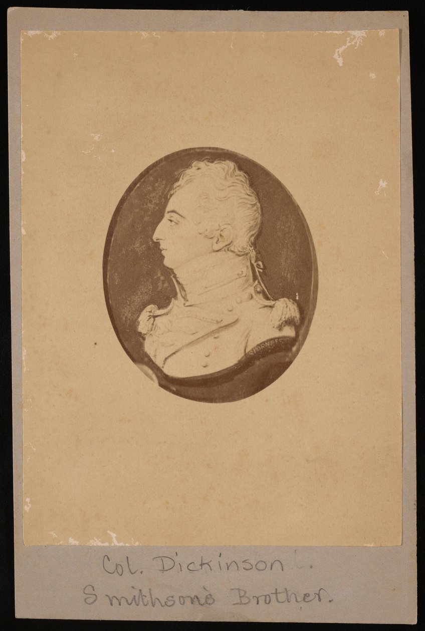 Portret Henry Louis Dickinson 1771-1820, 1805 sfotografowany w latach 80. XIX wieku. autorstwa Jacob Spornberg