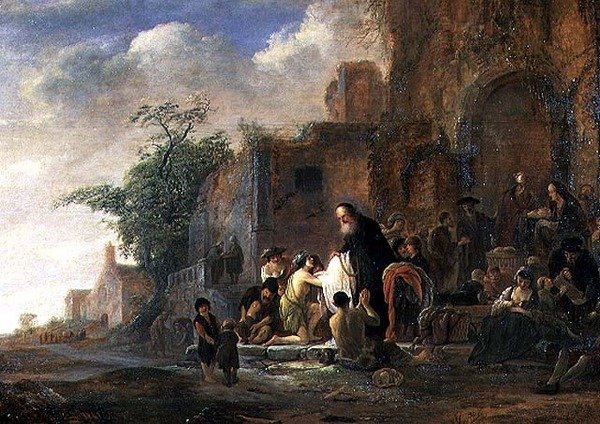 131-0635452 Dzieła miłosierdzia autorstwa Jacob Willemsz de Wet or Wett