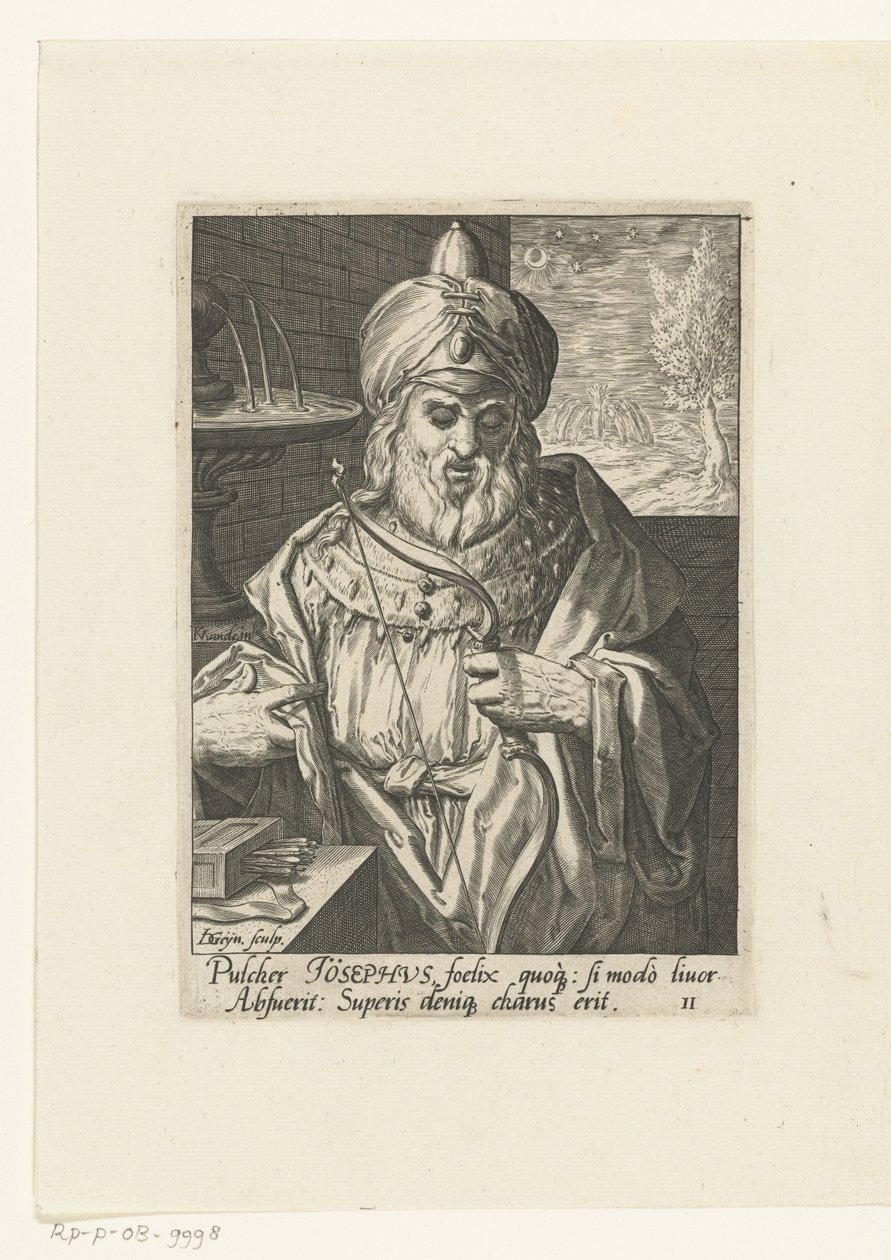 Przodek Józef Przodkowie Izraela (tytuł serii) Dwunastu synów Jakuba (tytuł serii) autorstwa Jacob de Gheyn (II)