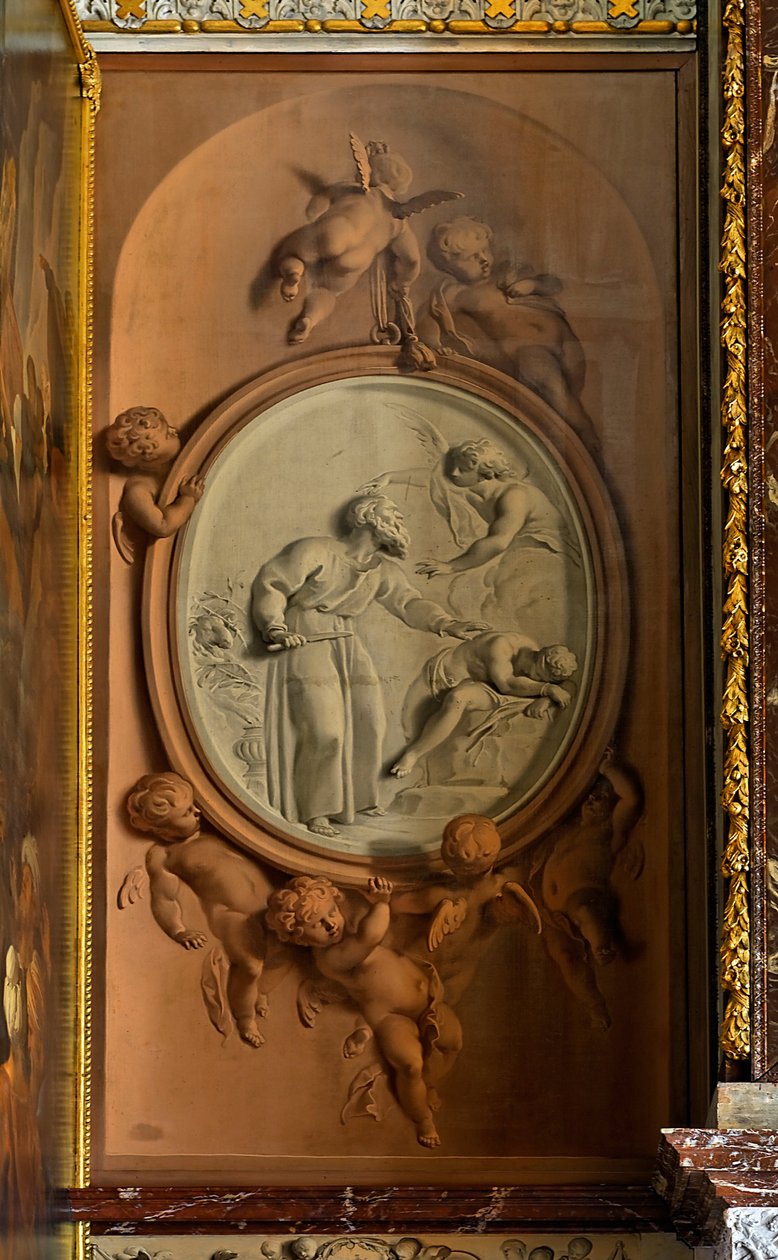 Abraham składa w ofierze swojego syna Izaaka autorstwa Jacob de Wit