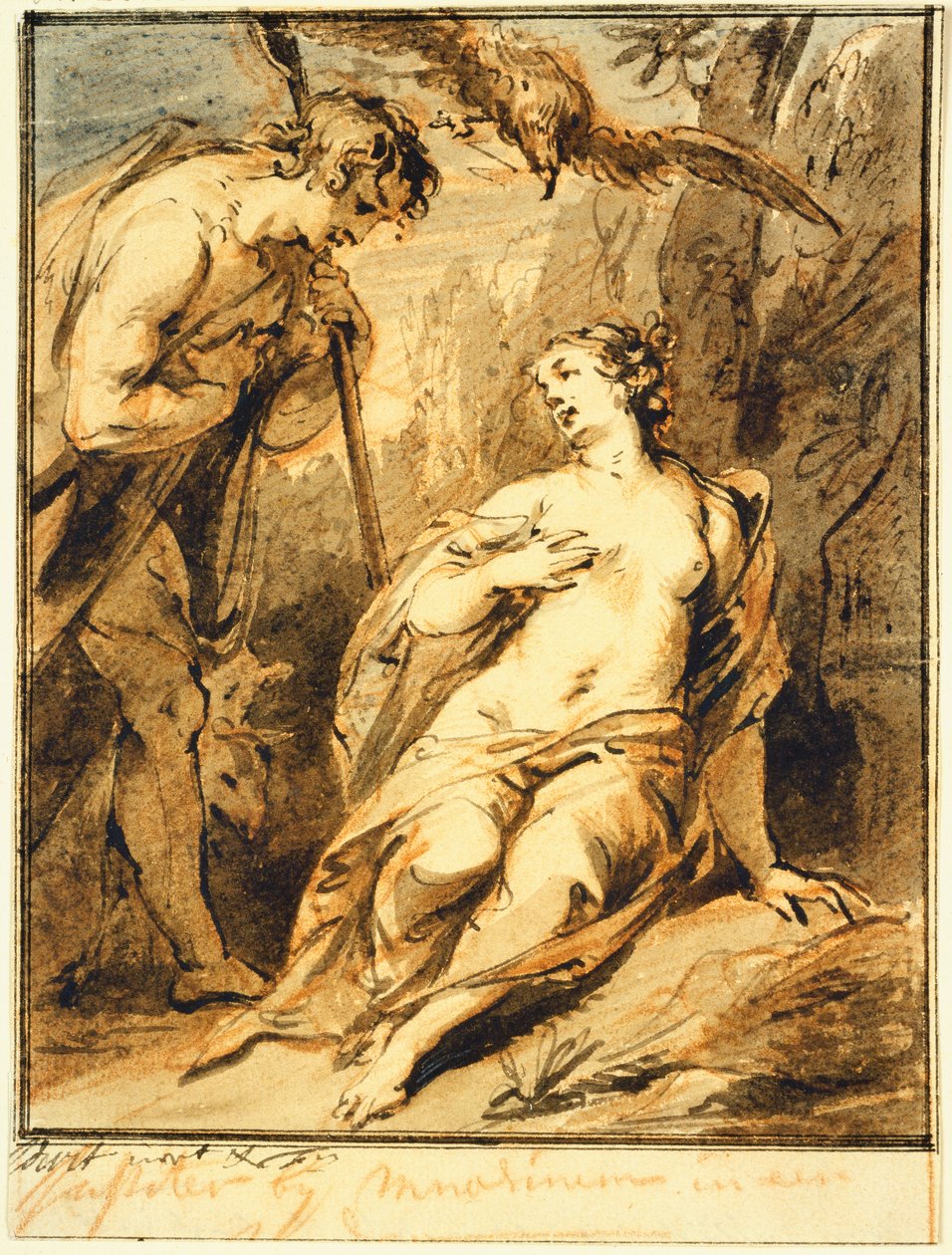 Jupiter und Mnemosyne autorstwa Jacob de Wit