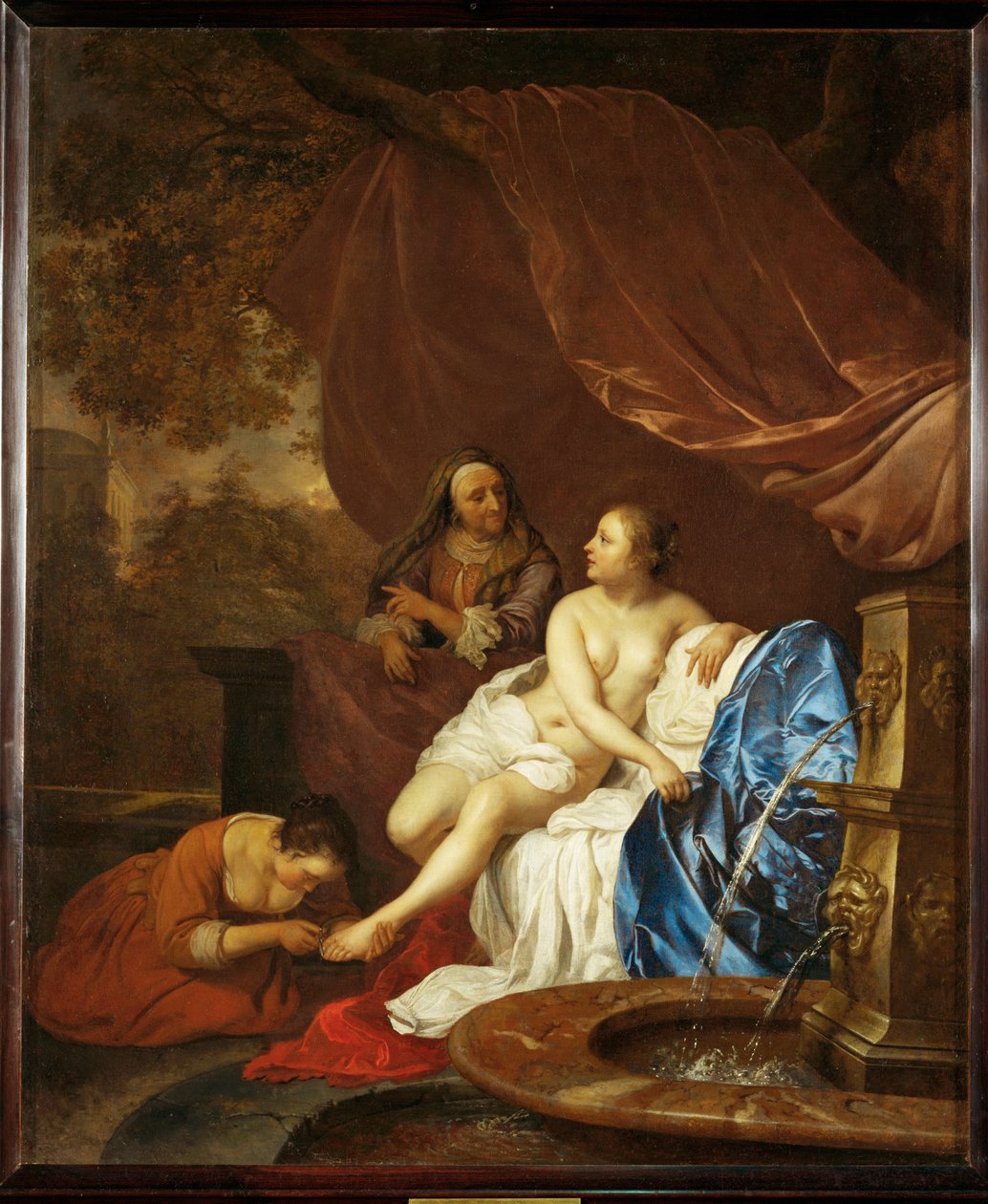 Bethsabe au bain - Bathseba w kąpieli ... autorstwa Jacob or Jacques van Loo