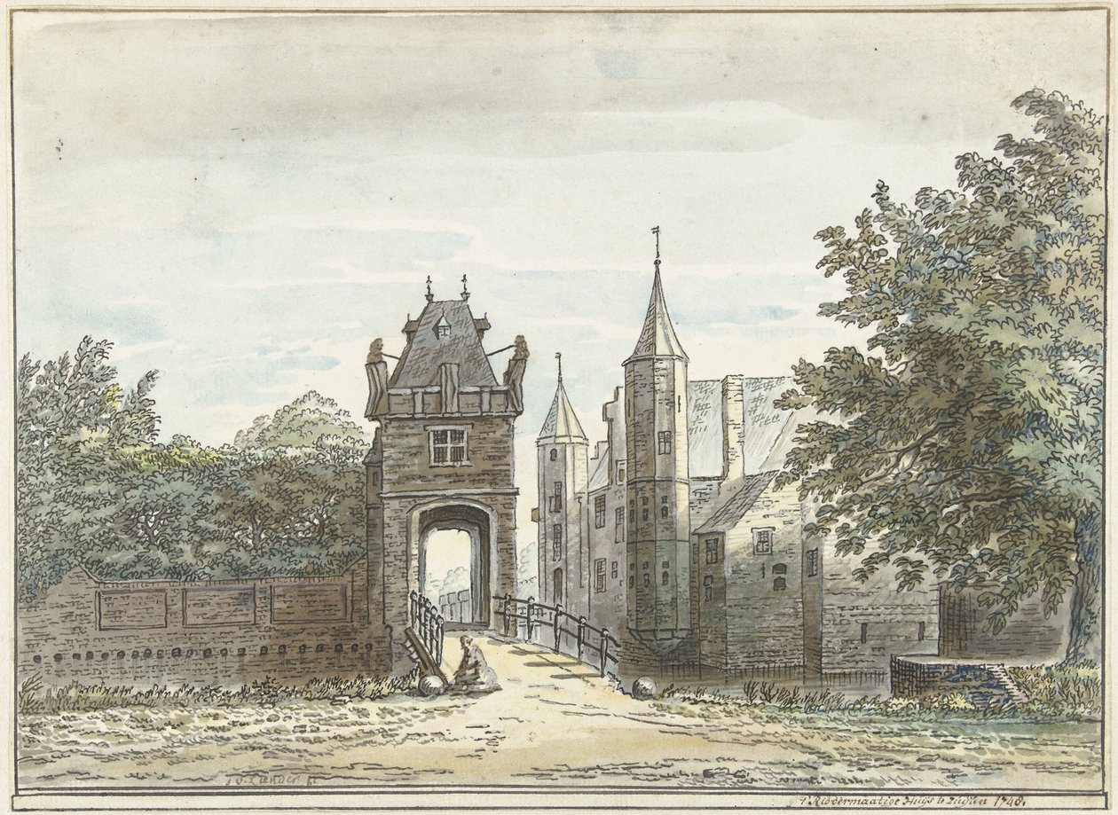 Dom w Zuylen autorstwa Jacob van Liender