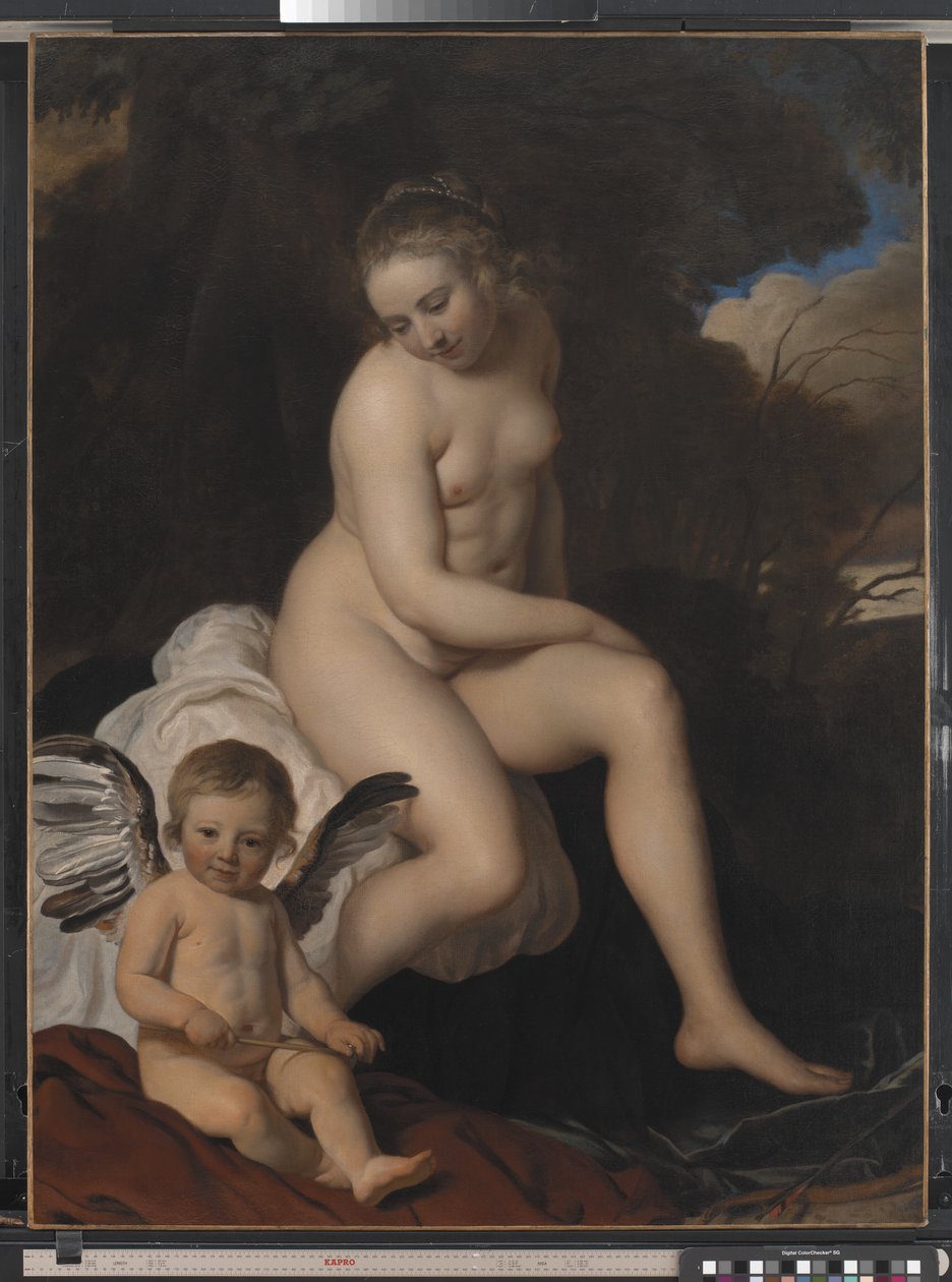 Wenus i Kupidyn autorstwa Jacob van Loo