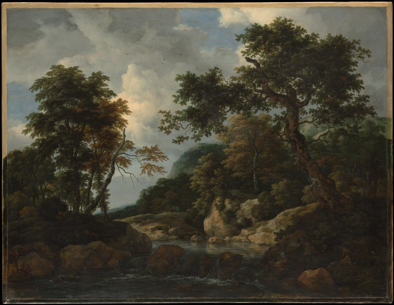Leśny strumień autorstwa Jacob van Ruisdael