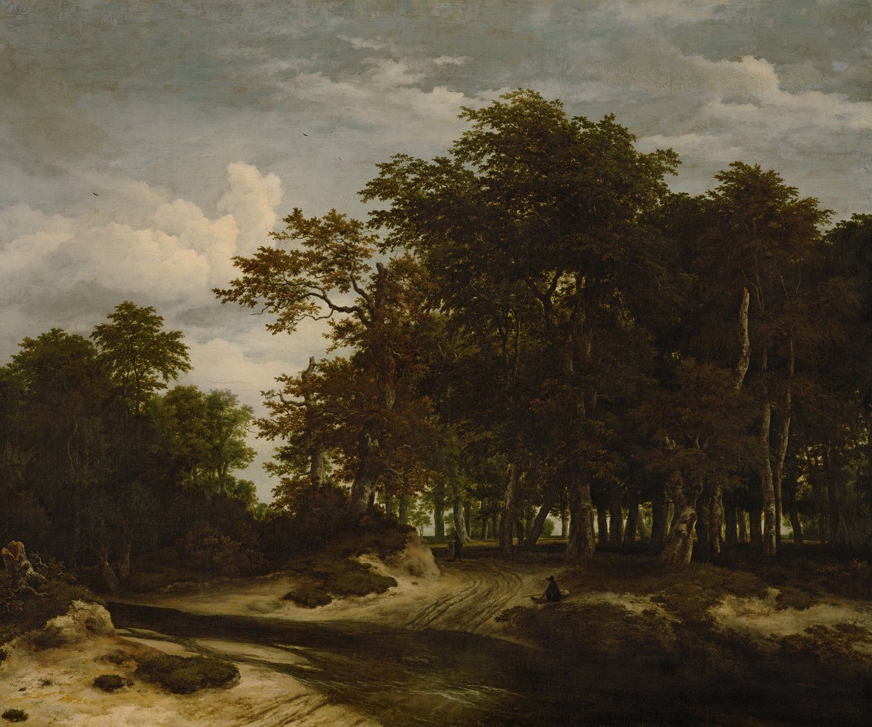 Wielki Las, ok. 1930 r. 1660 autorstwa Jacob van Ruisdael