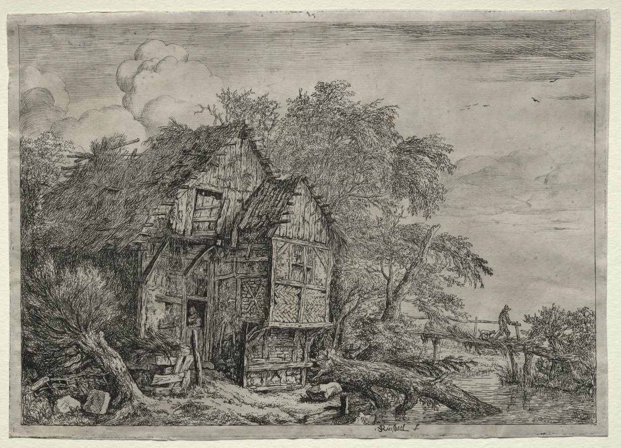 Mały Most autorstwa Jacob van Ruisdael