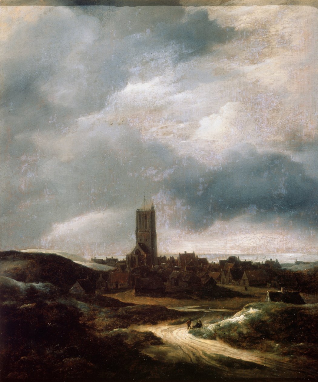 Widok Egmond-aan-Zee, c1655 autorstwa Jacob van Ruisdael
