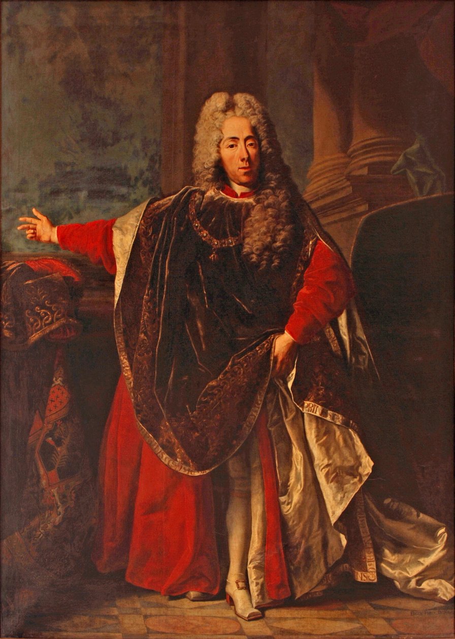 Eugeniusz Sabaudzki w regaliach Złotego Runa Jacob van Schuppen autorstwa Jacob van Schuppen