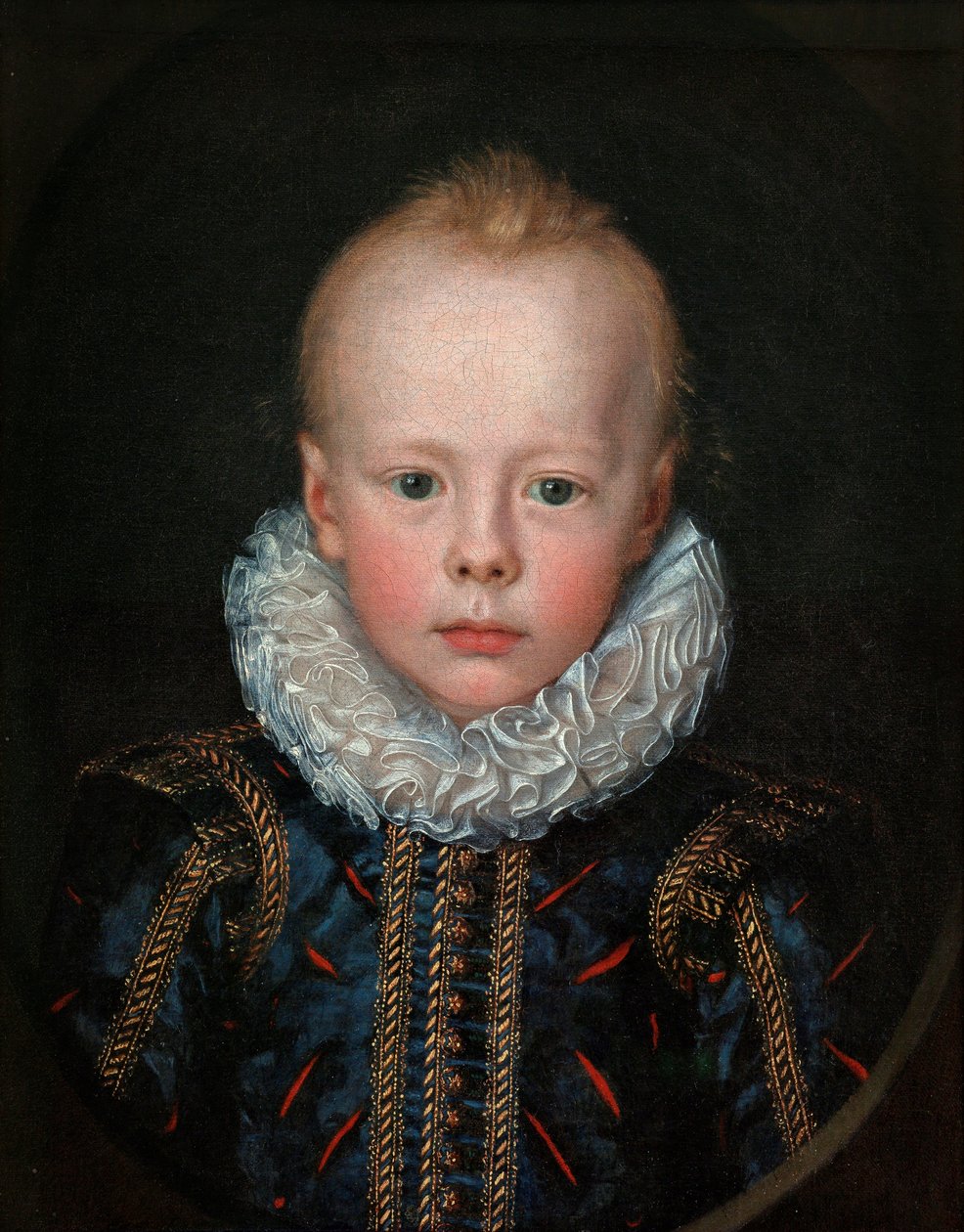 Dziecięcy portret księcia (olej na płótnie) autorstwa Jacob van der (fl.1610 29) Doordt