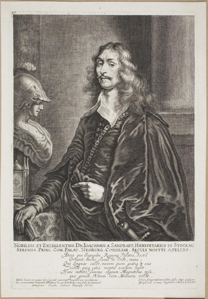 Joachim von Sandrart autorstwa Jacob von Sandrart