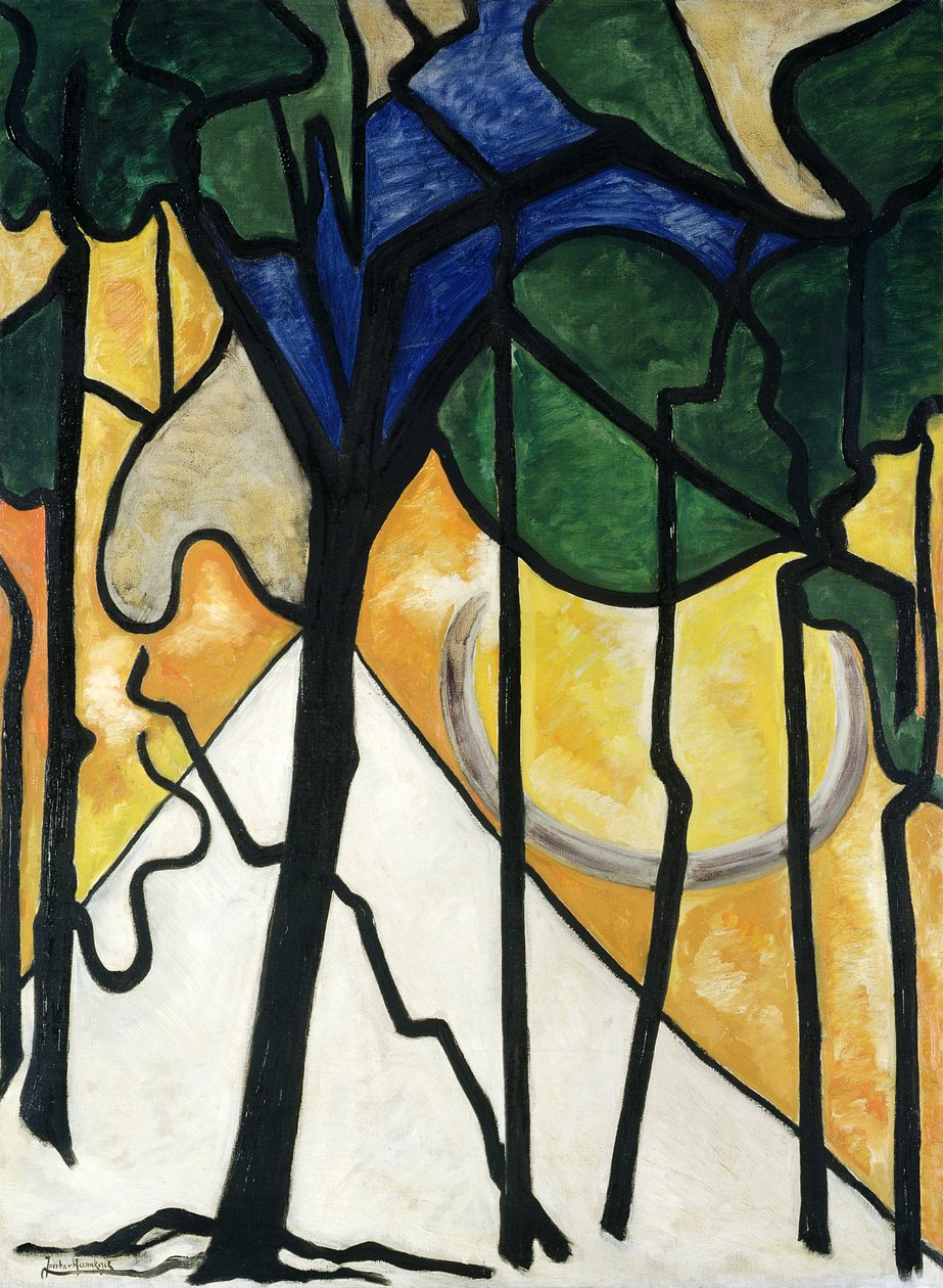 Wood, 1914 r. autorstwa Jacoba Berendina van Heemskerck van Beest