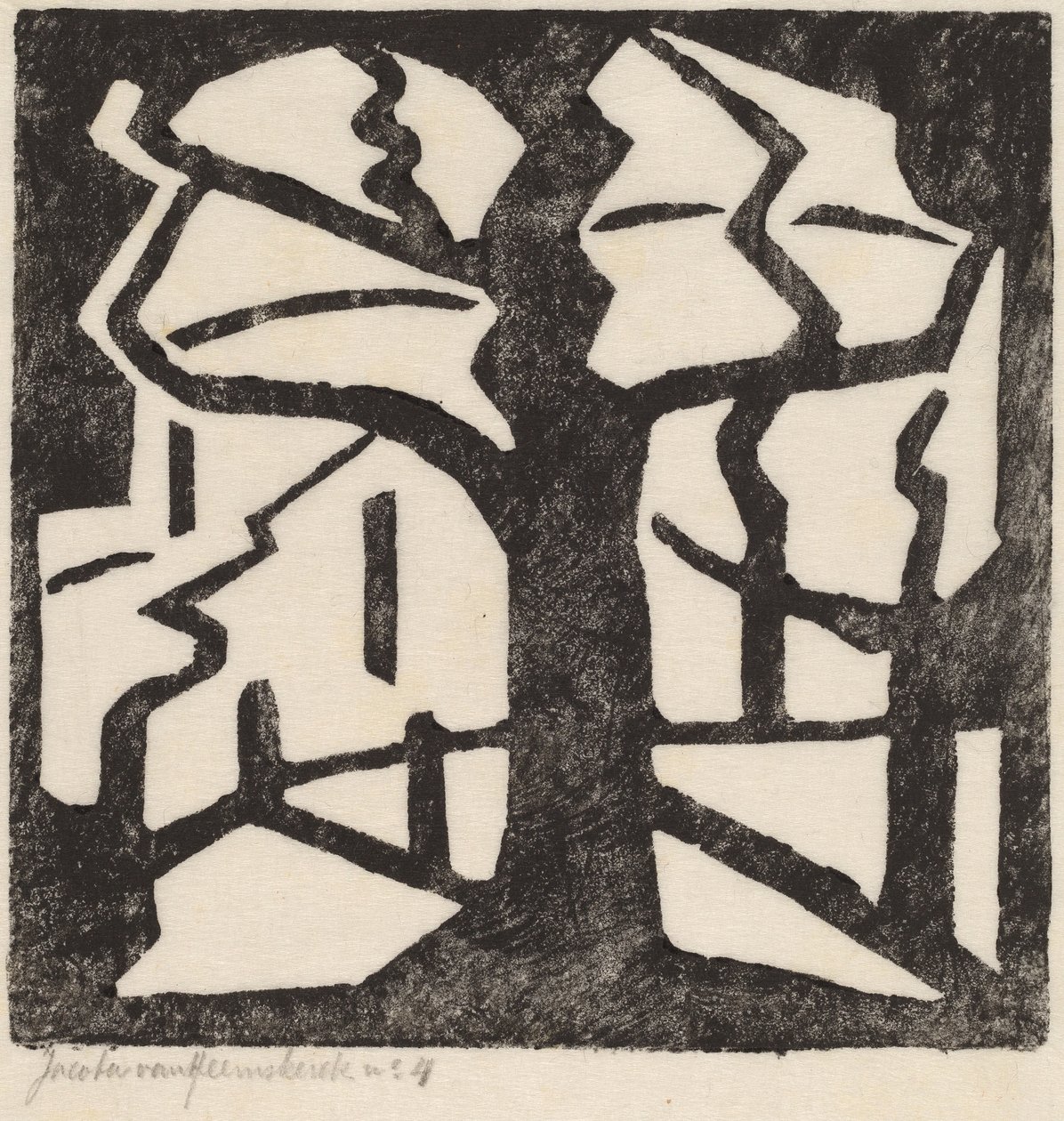 Drzewo, ok. 1915. autorstwa Jacoba van Heemskerck van Beest