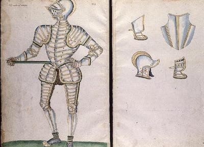 Zbroja dla księcia Bedford, c.1589 autorstwa Jacobe Halder