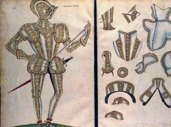 Zbroja dla hrabiego Sussex, 1589 autorstwa Jacobe Halder
