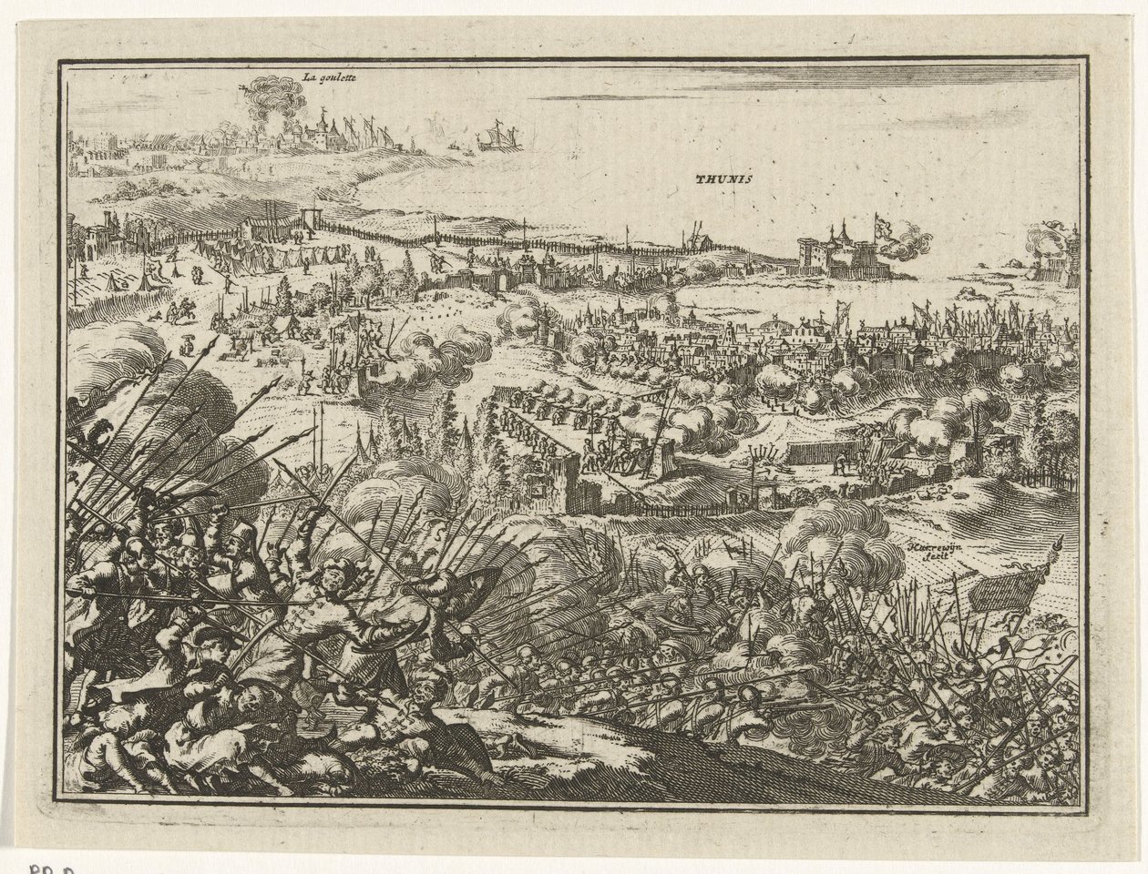 Zdobycie Tunisu – Karel V autorstwa Jacobus Harrewijn