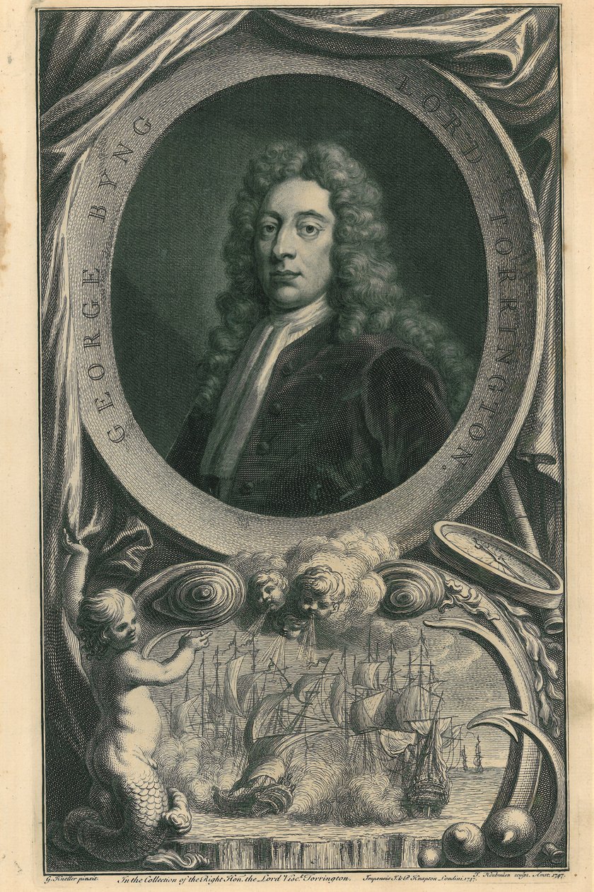 Lord Torrington autorstwa Jacobus Houbracken
