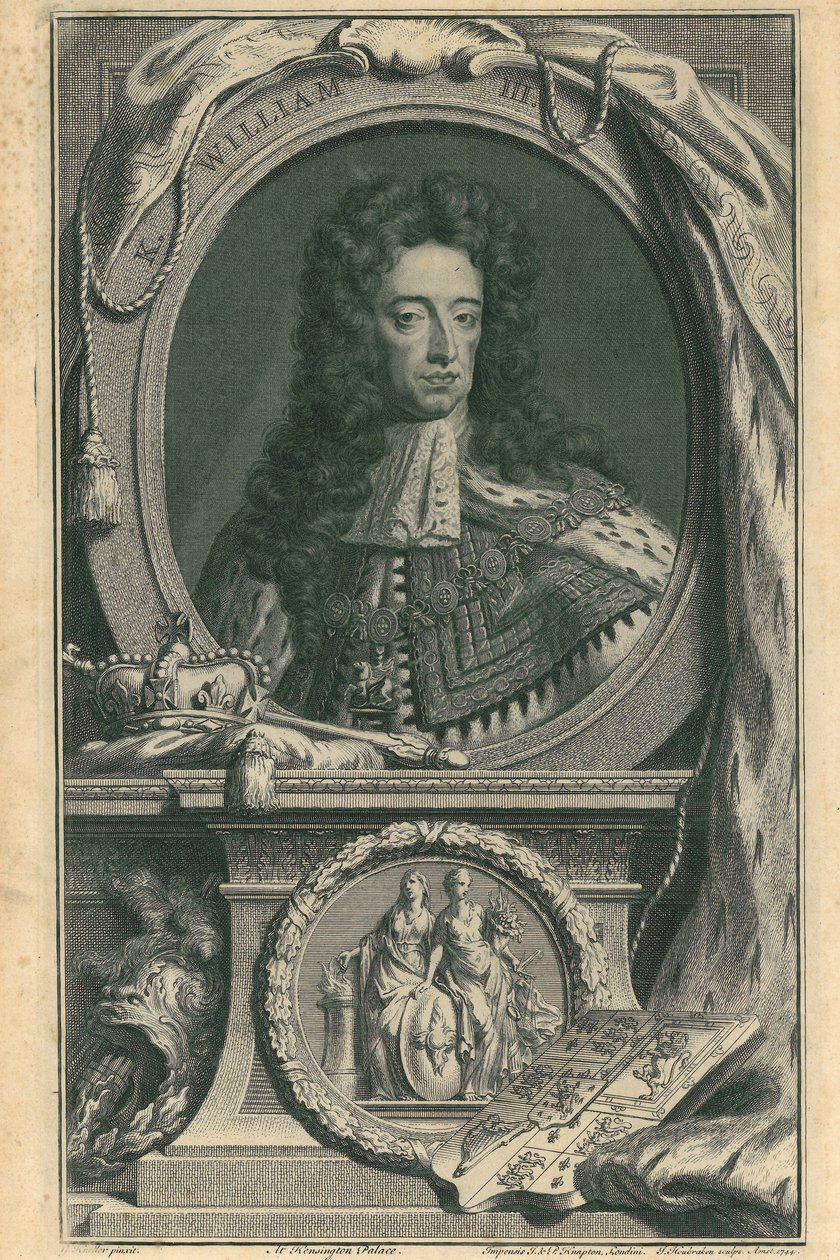 Wilhelm III autorstwa Jacobus Houbracken