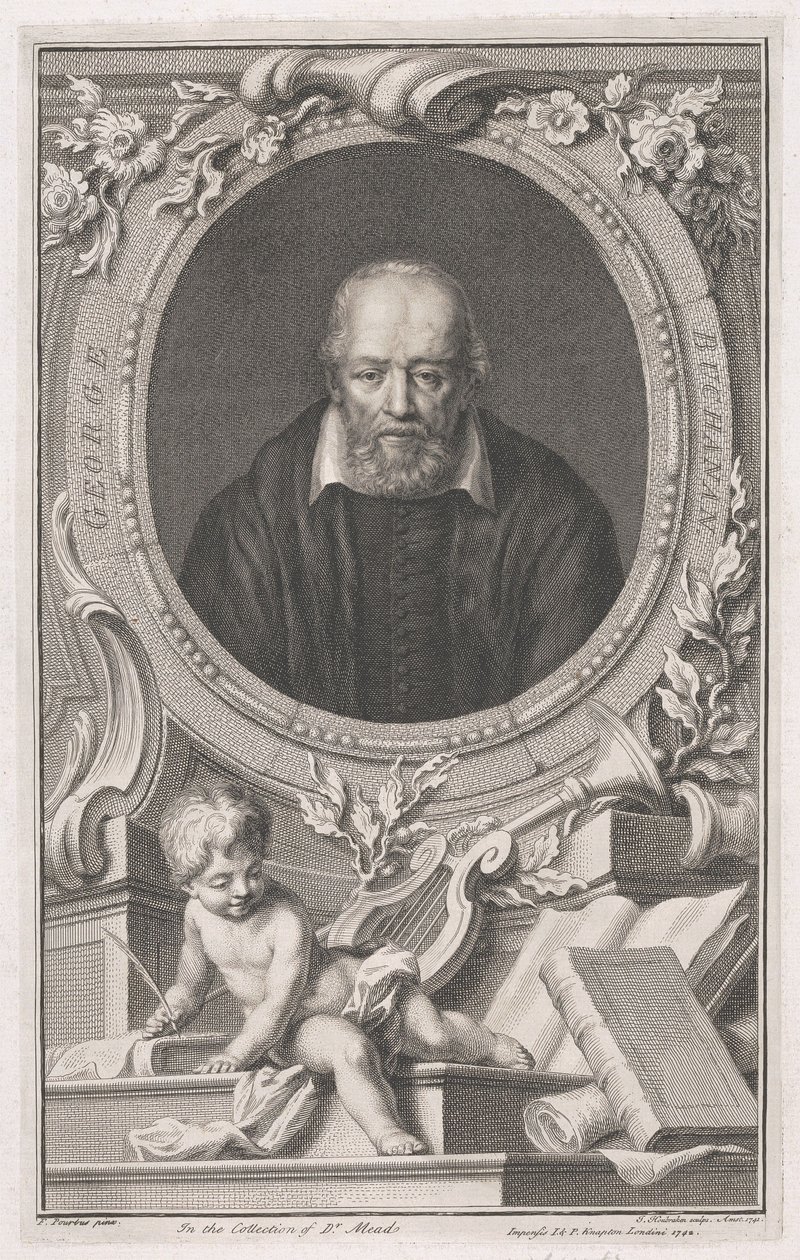 George Buchanan autorstwa Jacobus Houbraken