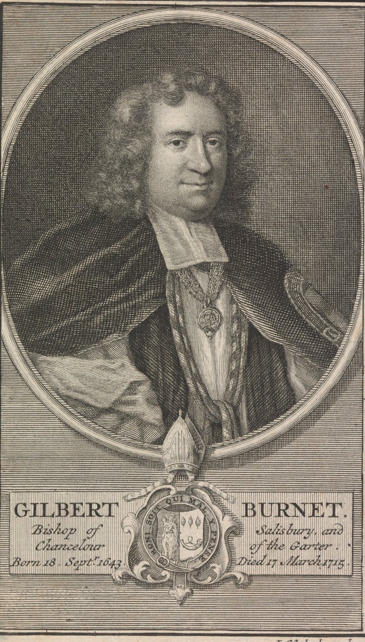 Gilbert Burnet, biskup Salisbury autorstwa Jacobus Houbraken