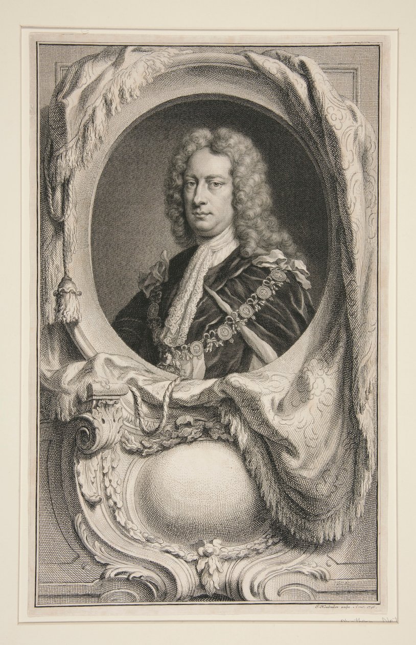 Portret autorstwa Jacobus Houbraken