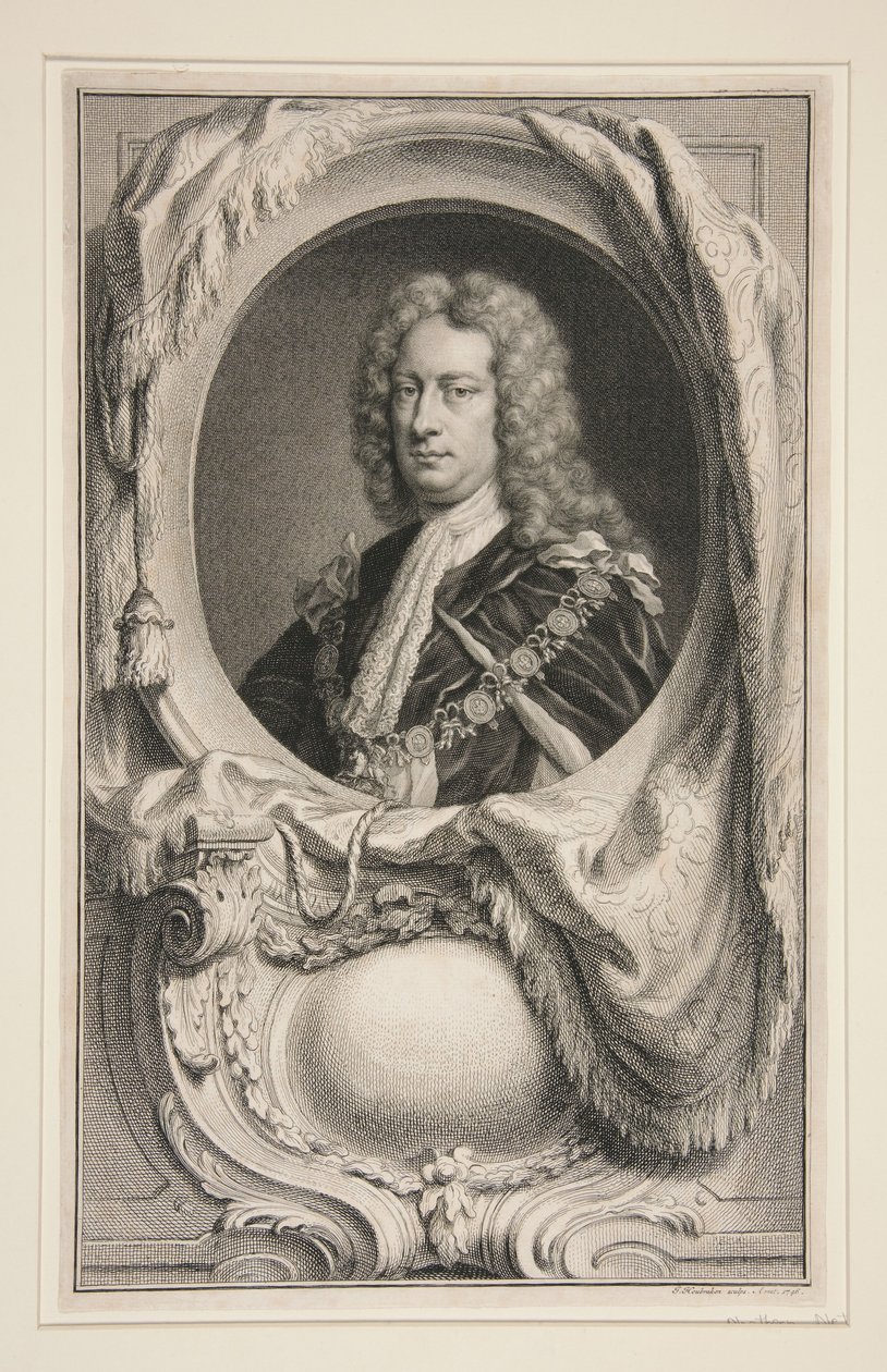 Portret autorstwa Jacobus Houbraken