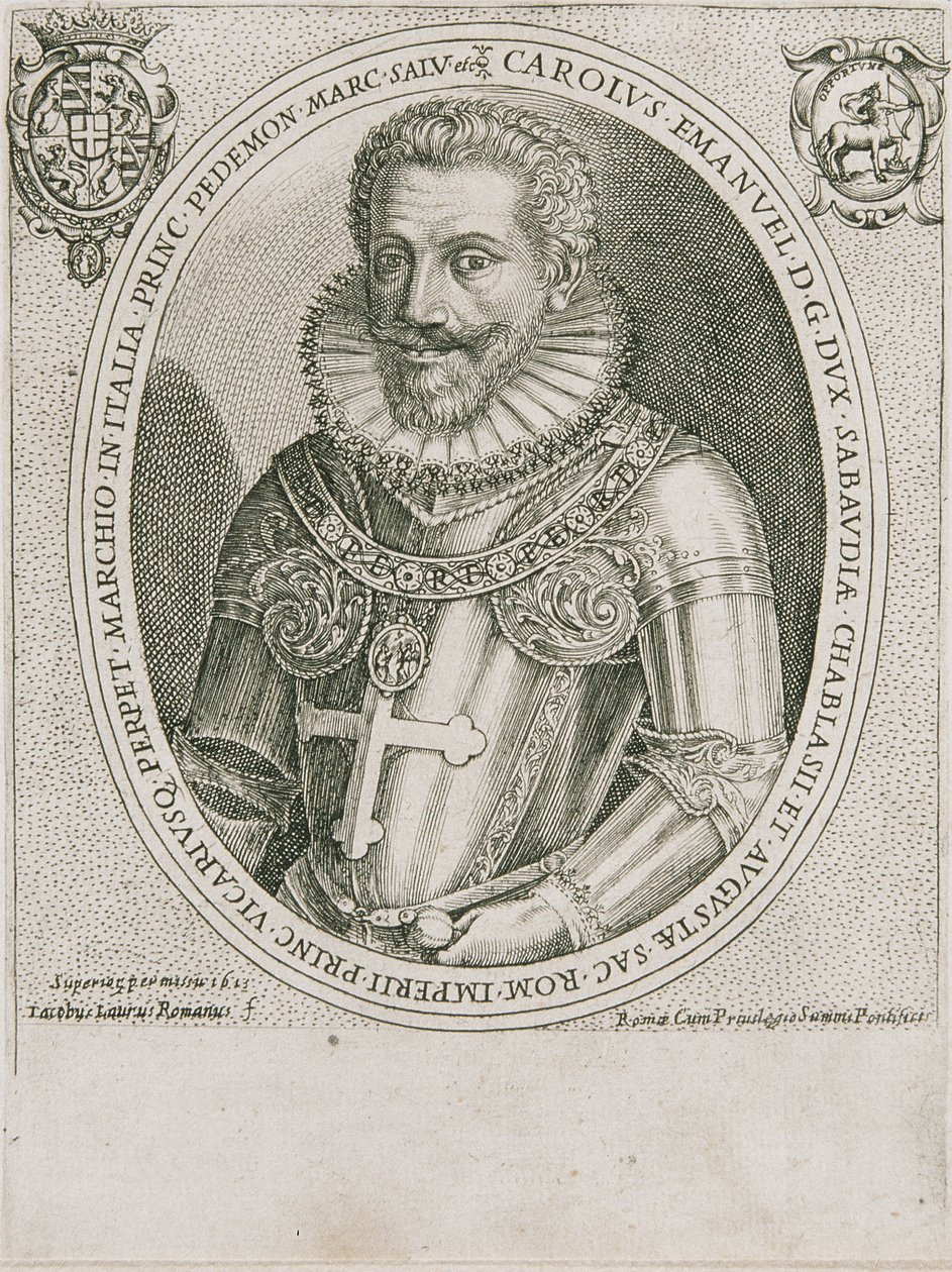 Carl Emanuel I Sabaudczyk autorstwa Jacobus Laurus