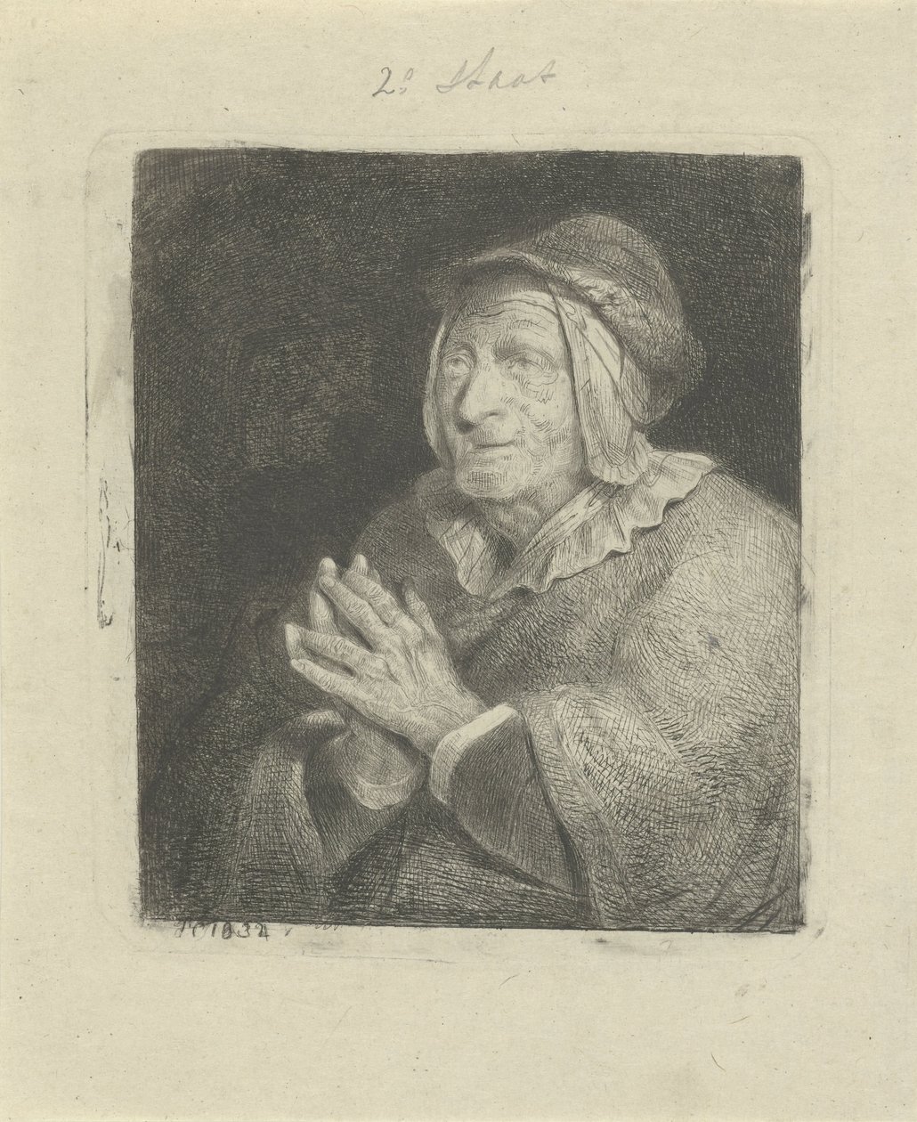 Staruszka autorstwa Jacobus Ludovicus Cornet