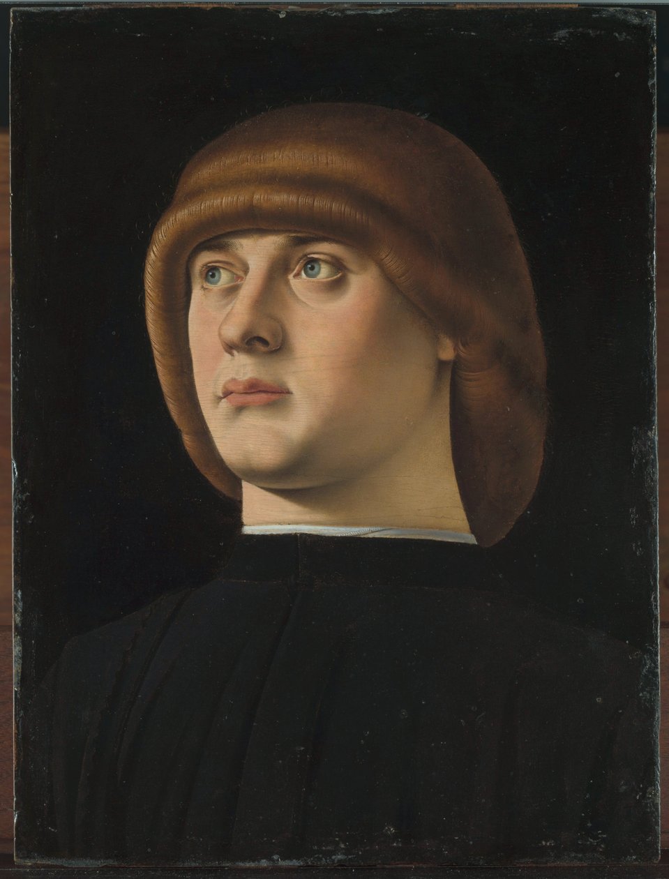 Portret młodego mężczyzny autorstwa Jacometto Veneziano