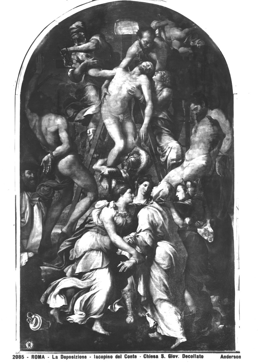 Osadzanie autorstwa Jacopino del Conte