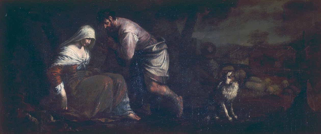 Juda i Tamar autorstwa Jacopo Bassano
