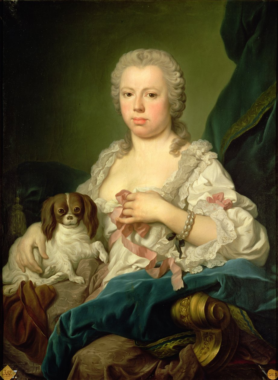 Maria-Barbara de Braganza (zm.1758) autorstwa Jacopo Amigoni
