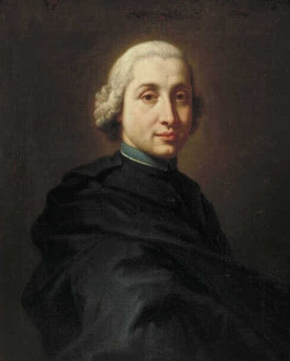 Portret młodego duchownego autorstwa Jacopo Amigoni