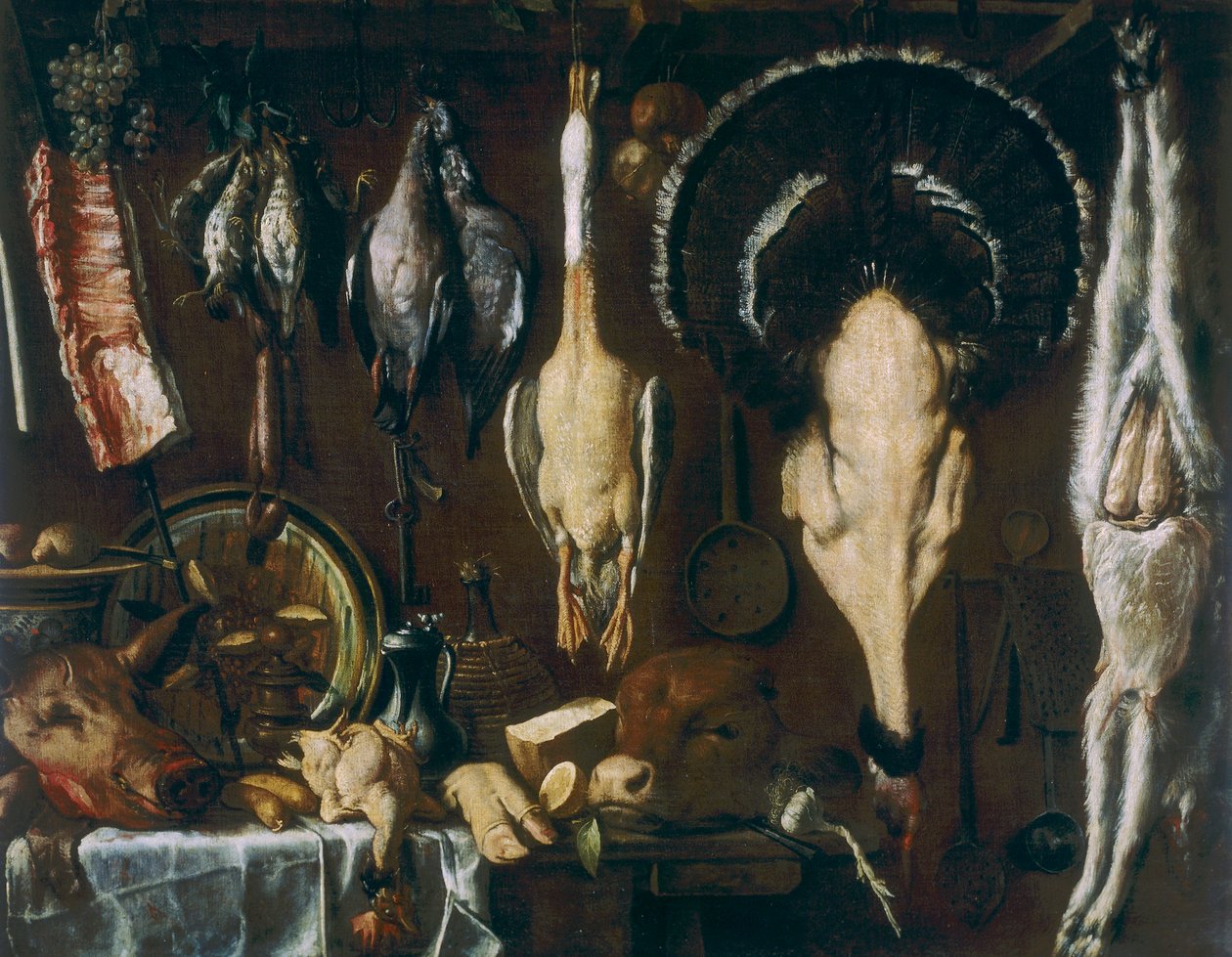 Martwa natura autorstwa Jacopo Chimenti Empoli