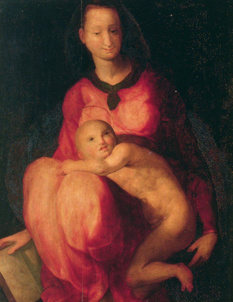 Madonna z Dzieciątkiem (panel) autorstwa Jacopo Pontormo