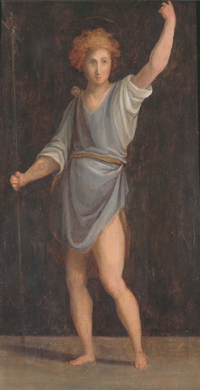 Panel, wagon miętowy autorstwa Jacopo Pontormo