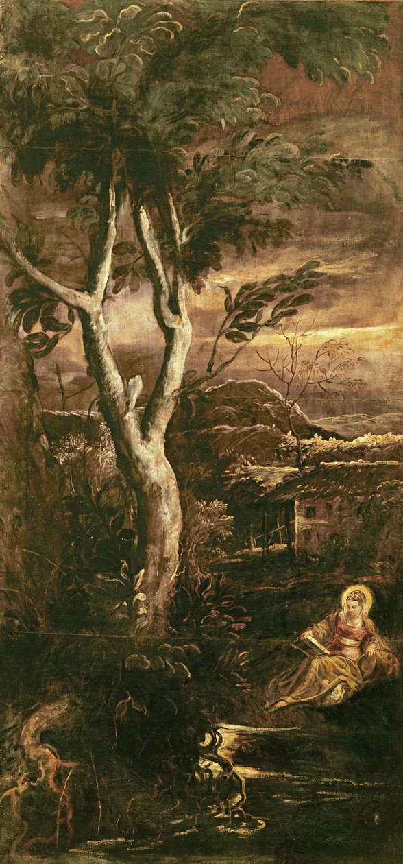 Maria Magdalena, ok.1575 autorstwa Jacopo Robusti Tintoretto