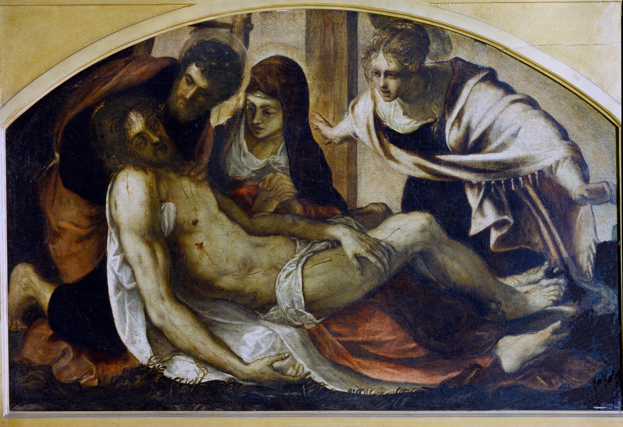 Pieta autorstwa Jacopo Robusti Tintoretto