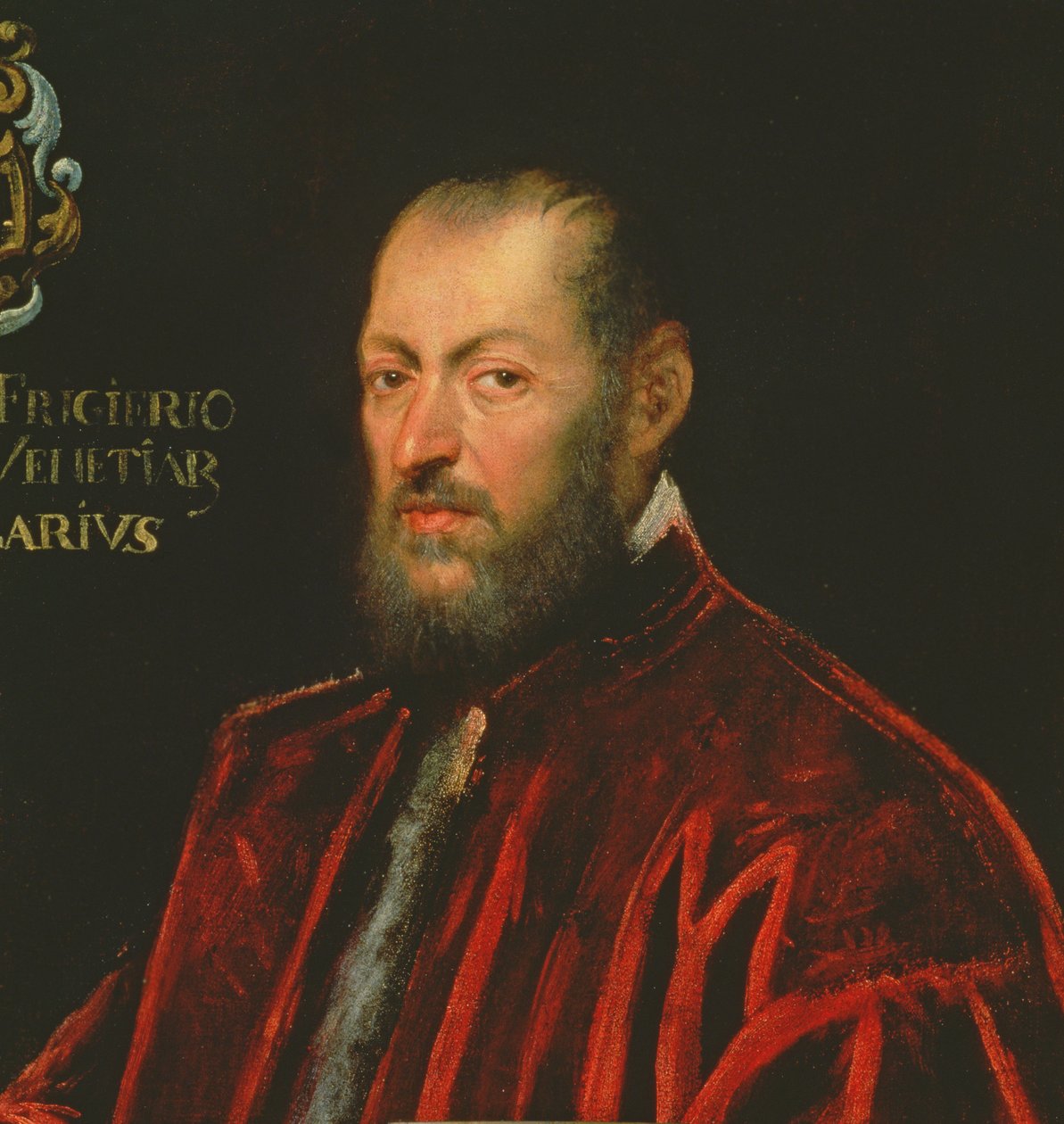 Portret Andrei Frizier, Wielkiego Kanclerza Wenecji autorstwa Jacopo Robusti Tintoretto