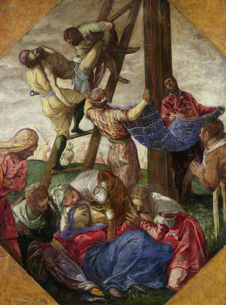 Zdjęcie z krzyża, ok. 1560-65 autorstwa Jacopo Robusti Tintoretto