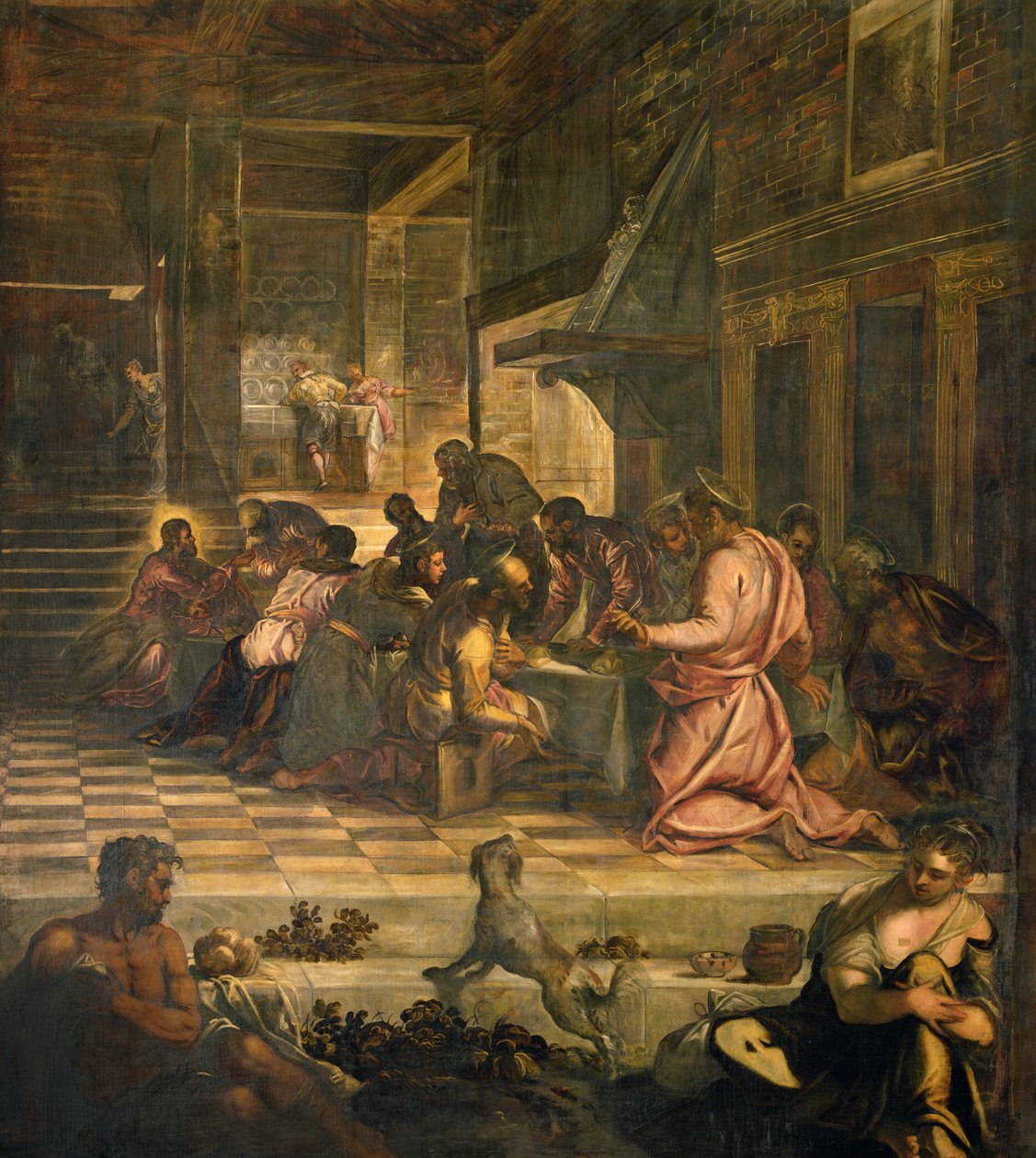 Ostatnia Wieczerza (panel) autorstwa Jacopo Robusti Tintoretto
