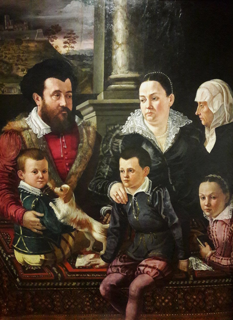 Portret rodzinny autorstwa Jacopo da Empoli