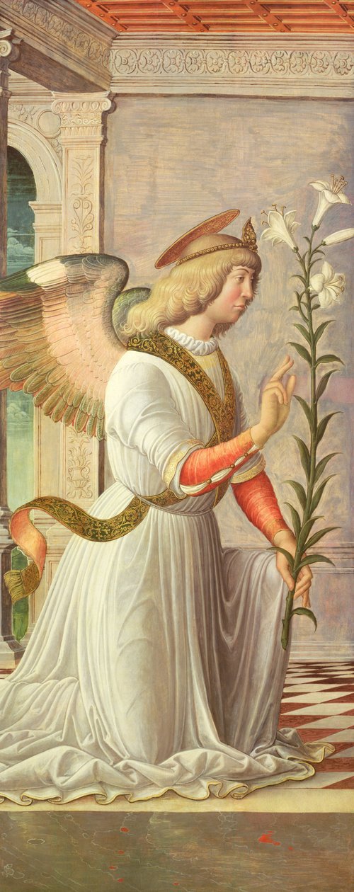 Archanioł Gabriel (panel) autorstwa Jacopo da Montagnana
